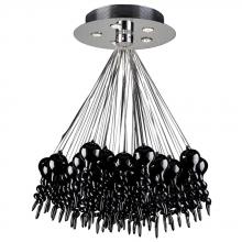 PLC Lighting 96949 BLACK - 5 Light Chandelier Dolce Collection 96949 BLACK