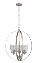 Craftmade 50233-BNK - Tyler 3 Light Foyer in Brushed Polished Nickel