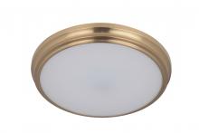 Craftmade X6611-SB-LED - X66 Series 1 Light 11&#34; LED Flushmount in Satin Brass