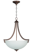 Craftmade 37743-OLB - 3 Light Inverted Pendant