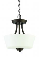 Craftmade 41952-ESP - Grace 2 Light Convertible Semi Flush in Espresso