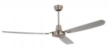 Craftmade VE58BNK3 - 58&#34; Velocity in Brushed Polished Nickel w/ Brushed Nickel Blades