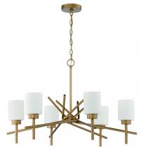 Craftmade 54626-SG - Cadence 6 Light Chandelier in Soft Gold