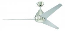 Craftmade ACA56BNK3 - 56&#34; Acadian in Brushed Polished Nickel w/ Brushed Nickel Blades