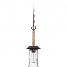 Craftmade 36191-ABZ - Thornton 1 Light Mini Pendant in Aged Bronze Brushed