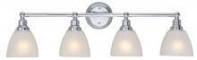 Craftmade 26604-CH - Bradley 4 Light Vanity in Chrome