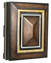  CH5202-DO - Large Dark Oak w/Gold and Silver Trim