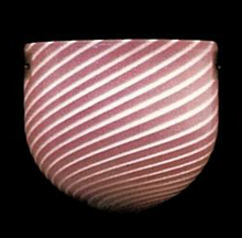 Crystorama 385-BH - 1 Light Blush Art Deco Sconce