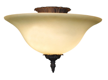 Crystorama 5740-BP - 2 Light Bronze Patina Ceiling Mount