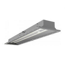 RAB Lighting HAZPAN1X4-60/E - HAZARDOUS LOCATION 1X4 60W 5000K PENDANT CEILING MOUNT WITH BATTERY BACKUP GRAY