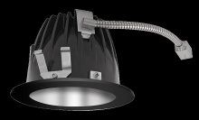 RAB Lighting NDLED6RD-WNHC-S-B - Recessed Downlights, 20 lumens, NDLED6RD, 6 inch round, universal dimming, wall washer beam spread