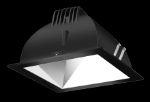 RAB Lighting NDLED4SD-WYYHC-S-B - Recessed Downlights, 12 lumens, NDLED4SD, 4 inch square, Universal dimming, wall washer beam sprea
