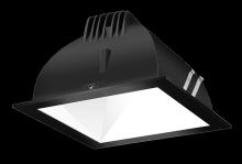 RAB Lighting NDLED4SD-WYYHC-W-B - Recessed Downlights, 12 lumens, NDLED4SD, 4 inch square, Universal dimming, wall washer beam sprea