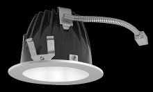 RAB Lighting NDLED6RD-WNHC-W-S - Recessed Downlights, 20 lumens, NDLED6RD, 6 inch round, universal dimming, wall washer beam spread