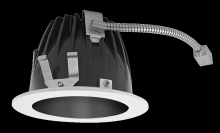 RAB Lighting NDLED6RD-WNHC-B-W - Recessed Downlights, 20 lumens, NDLED6RD, 6 inch round, universal dimming, wall washer beam spread