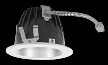 RAB Lighting NDLED6RD-WY-M-W - Recessed Downlights, 20 lumens, NDLED6RD, 6 inch round, universal dimming, wall washer beam spread