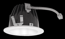 RAB Lighting NDLED6RD-WN-W-W - Recessed Downlights, 20 lumens, NDLED6RD, 6 inch round, universal dimming, wall washer beam spread