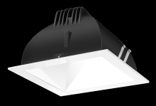 RAB Lighting NDLED4SD-WYY-W-W - Recessed Downlights, 12 lumens, NDLED4SD, 4 inch square, Universal dimming, wall washer beam sprea
