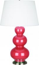 Robert Abbey ML42X - Melon Triple Gourd Table Lamp