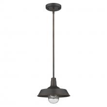  1736ORB - Burry 1-Light Oil-Rubbed Bronze Convertible Pendant