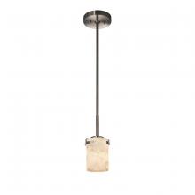 Justice Design Group ALR-8455-10-NCKL - Atlas 1-Light Mini-Pendant