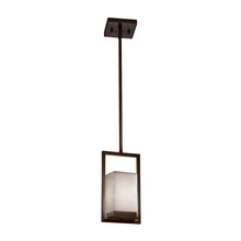 Justice Design Group CLD-7515W-DBRZ - Laguna 1-Light LED Outdoor Mini-Pendant