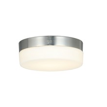 Justice Design Group FSN-4131-OPAL-NCKL - Pixel 7&#34; Round LED Flush-Mount