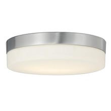 Justice Design Group FSN-4133-OPAL-NCKL - Pixel 11&#34; Round LED Flush-Mount