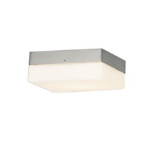 Justice Design Group FSN-4141-OPAL-NCKL - Pixel 7&#34; Square LED Flush-Mount