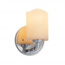 Justice Design Group CNDL-8461-14-CREM-CROM-LED1-700 - Bronx 1-Light LED Wall Sconce