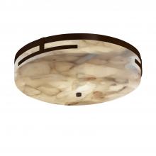 Justice Design Group ALR-8998-DBRZ - Atlas 19&#34; LED Round Flush-Mount