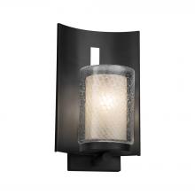  FSN-7591W-10-WEVE-MBLK-LED1-700 - Embark 1-Light Outdoor LED Wall Sconce