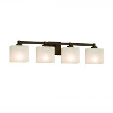  FSN-8434-55-WEVE-DBRZ - Regency 4-Light Bath Bar