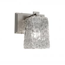 Justice Design Group GLA-8441-26-CLRT-NCKL - Era 1-Light Wall Sconce