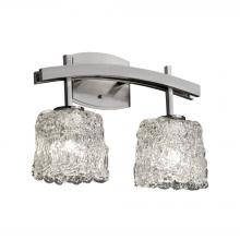  GLA-8592-30-LACE-NCKL - Archway 2-Light Bath Bar