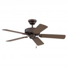 Kendal AC6842-ORB - Builder's Choice 42 in. Oil Rubbed Bronze Ceiling Fan