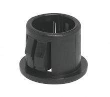 Satco Products Inc. 90/161 - Nylon Snap-In Bushing; For 7/16&#34; Hole; Black Finish