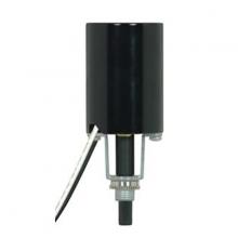 Satco Products Inc. 90/1782 - Bottom Turn Knob; 13&#34; AWM B/W 105C Leads; 2-3/8&#34; Height; 1-1/4&#34; Diameter; 1/2&#34;