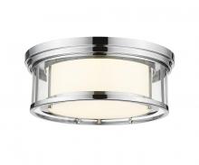 Z-Lite 426F16-CH - 3 Light Flush Mount