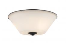 Z-Lite 432F3-BRZ - 3 Light Flush Mount