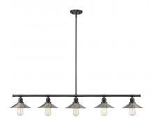 Z-Lite 613-5L-MB+BN - 5 Light Linear Chandelier