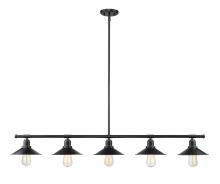 Z-Lite 613-5L-MB - 5 Light Linear Chandelier