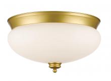 Z-Lite 721F3-SG - 3 Light Flush Mount