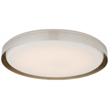 Visual Comfort & Co. Signature Collection KW 4083PN-WG - Precision 24&#34; Round Flush Mount