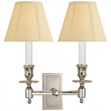 Visual Comfort & Co. Signature Collection S 2212PN-T - French Double Library Sconce