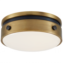 Visual Comfort & Co. Signature Collection TOB 4062BZ/HAB-WG - Hicks 5.5&#34; Solitaire Flush Mount