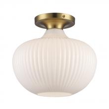 Trans Globe 16180 AG - Aristo Flush Mount Lighting Antique Gold