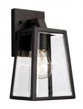 Trans Globe 50210 BK - Obsidian 10&#34; Wall Lantern.