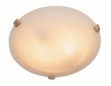 Trans Globe 58700 BN - Cracka 12&#34; Flush Mount Indoor Ceiling Light