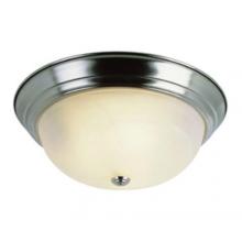 Trans Globe PL-13618 BN - Browns 13&#34; Flushmount